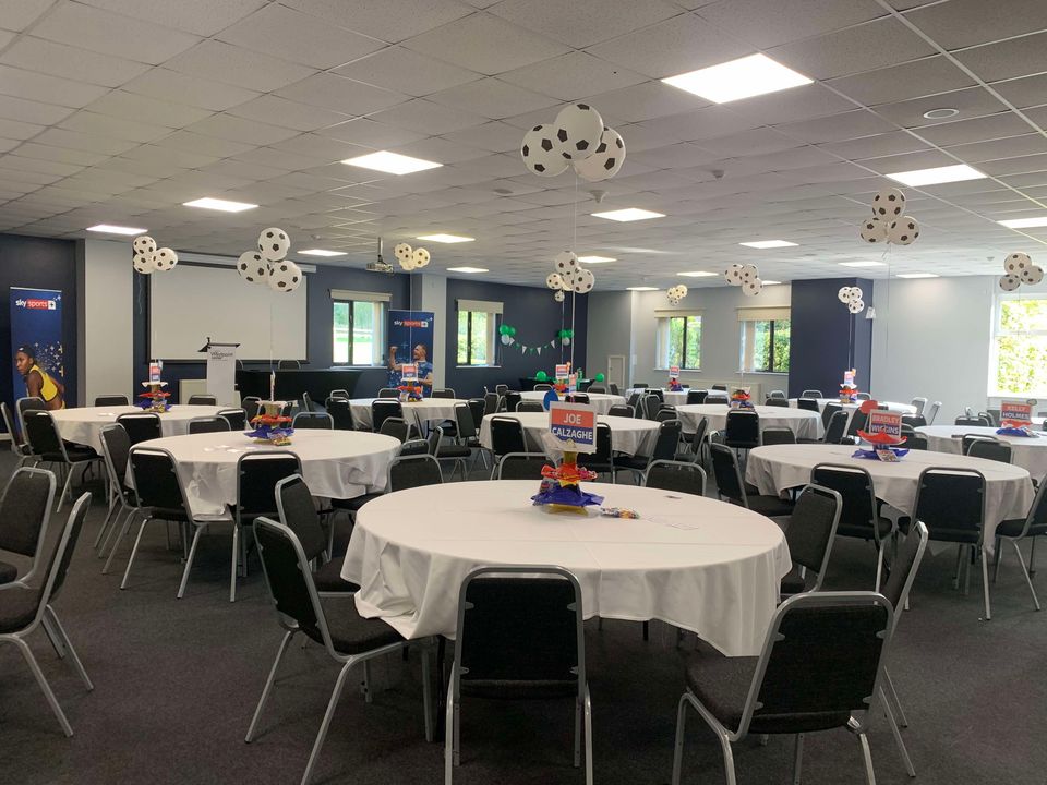 Modern conference facilities with integrated AV systems