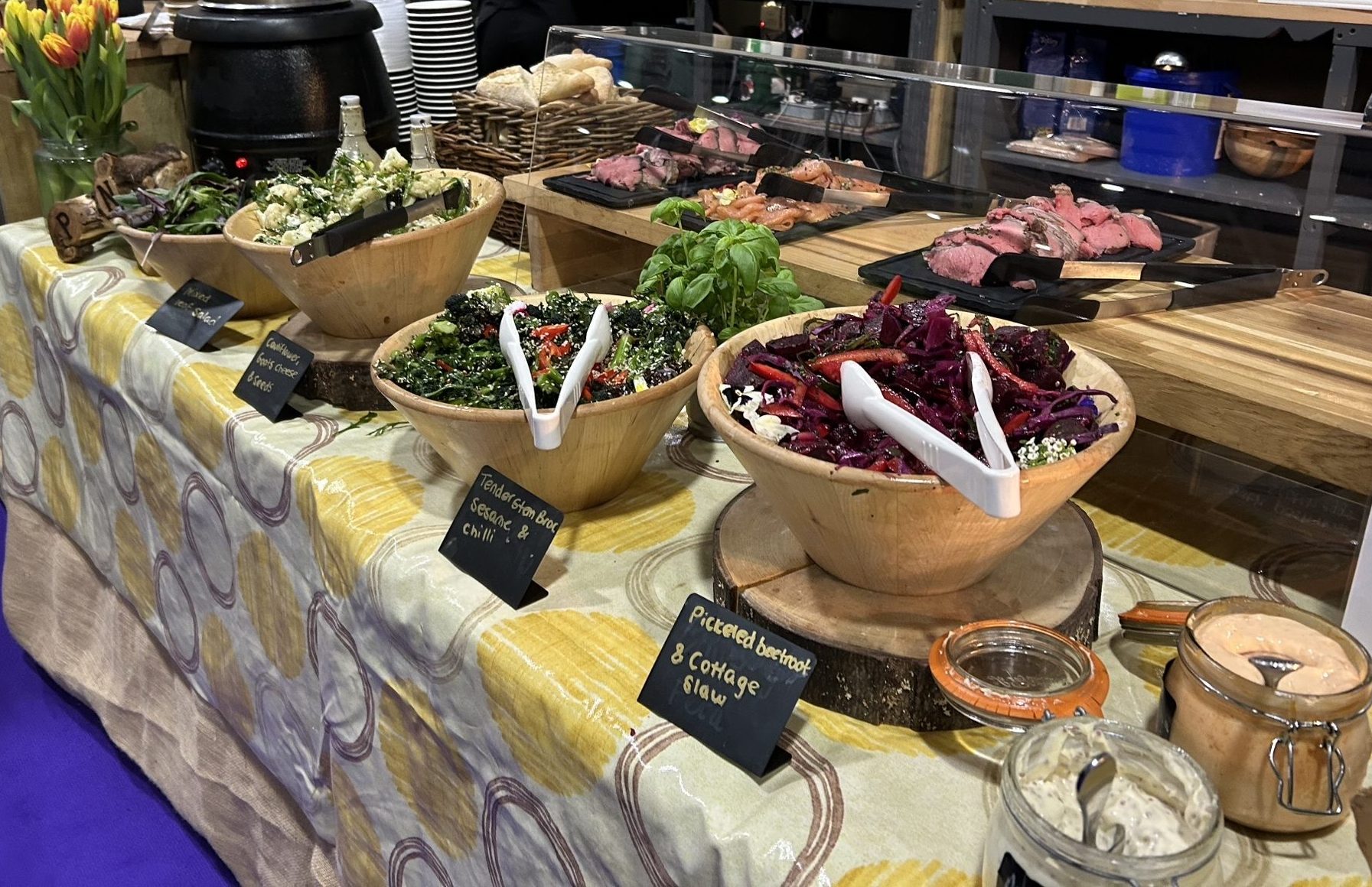 Professional conference catering at Westpoint