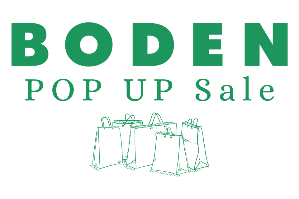 Boden Pop Up Sale