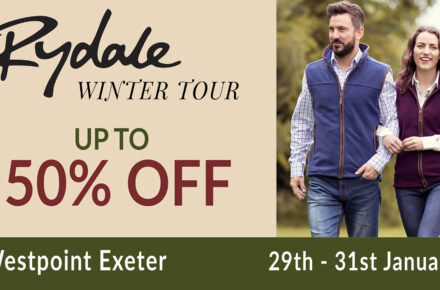 Rydale Winter Tour Arrives at Westpoint Exeter This January
