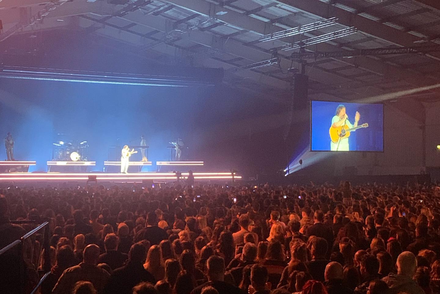 Lewis Capaldi performing live at Westpoint Exeter